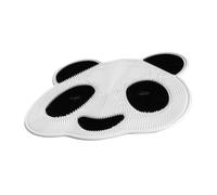 ERINGOGO Alfombrilla de Ducha Antideslizante con Masajeador de Pies y Espalda Panda Exfoliante para Piel Seca y Piel Muerta Suave y Resistente para Cuidado Diario