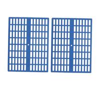 ERINGOGO Alfombrillas para Jaula de Conejos y Animales Pequeños, Cojines de Plástico Reutilizables Diseño Perforado, Tamaño Adaptable, Descanso Cómodo para Jaulas de Hámster y Conejitos,