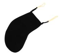 ERINGOGO Almohadilla para Barbilla de Violín Negro de Tela Flexible Diseño Ligero y Compacto, Absorbe Sudor y Es Fácil de Transportar para Tocar y Presentaciones Varios estilos