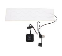 ERINGOGO Almohadilla Térmica Eléctrica USB de Fibra de Carbono para Pañuelos y Bufandas, Calentador Rápido 5v/2a Adecuado para Invierno y Uso Diario