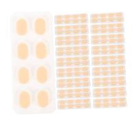 ERINGOGO Almohadillas Nasales de Esponja Antideslizantes Beige 20 Resistentes a Rupturas 8 Protectores por Hoja para Uso Cómodo y Seguro para Gafas