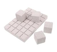 ERINGOGO Almohadillas para Patas de Conejo 5 Piezas, Piedra Volcánica Natural para Moler Dientes y Garras, Juguete Masticable para Cobayas, Jerbos, Chinchillas y Erizos, Cuidado Dental