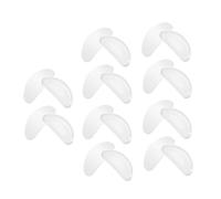 ERINGOGO Antideslizantes de Silicona en Forma de D 10 Pares de Almohadillas Nasales y Prácticas para Ajuste Cómodo de Lentes Ópticas para Gafas