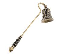 ERINGOGO Apagavelas Metálico Duradero con Diseño Elegante de Flor Cabezal para Velas Aromáticas Tarro Herramienta Portátil para Apagar Mechas Fiestas y Hogar