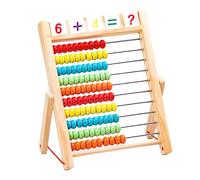 ERINGOGO Aritmético de Madera Juguetes Educativos para Niños Herramienta de Cálculo Material de Educación Temprana Diseño para Aprendizaje Matemático 650g