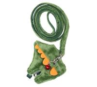 ERINGOGO Arnés para Hurón y Correa Ajustable con Diseño de Dibujos Animados Kit Práctico para Paseo de Animales Pequeños Cómodo y Seguro para Hurones y Gatitos Color Color Aleatorio