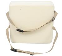 ERINGOGO Asiento Elevador para Mesa Infantil de Malla de Nido de Abeja Cojín Elevador de 335 X 325 CM en Color Blanco Leche Acolchado Transpirable Antideslizante para Silla Alta