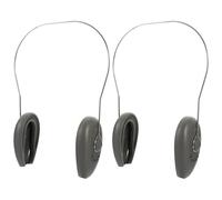 ERINGOGO Auditivos de Goma para Teñir el Cabello 2piezas, Cubre Orejas Impermeables Reutilizables para Salón, Diseño Aleatorio, Buena Protección y Cómoda Sujeción Varios estilos