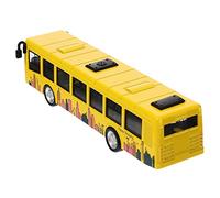 ERINGOGO Autobús De Juguete De De Autobús Pull Back Sin Batería Juguete Educativo para La Imaginación y Curiosidad Infantil