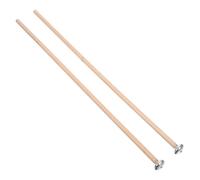 ERINGOGO Baquetas de Percusión Profesionales para Xilófono y Metalófono Mango de Madera Cabeza Metálica Duradera para Glockenspiel Accesorios Musicales para Músicos