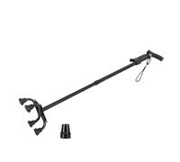 ERINGOGO Bastón Plegable para Ancianos con Soporte Doble y Base Antideslizante Ajustable Altura Ligero y Portátil para Hombres y Mujeres Ayuda para Caminar Segura Interiores y Exteriores