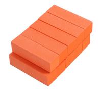 ERINGOGO Bloque Pulidor de Uñas Flexible, Lima de Uñas Esponja y Corindón Blanco, 10 Piezas, Tamaño Pequeño para Manicura