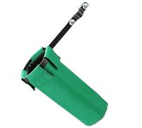 ERINGOGO bolsa de almacenamiento de baquetas palillo de tambor palos caja de baquetas Bolsa de transporte para baquetas bolsa de almacenamiento portátil para baquetas aleación Verde