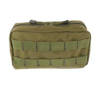 ERINGOGO Bolsa de Emergencia Multifunción Molle, Resistente al Desgaste, Color Verde Militar, Tamaño Mediano, para Suministros Médicos Portátiles y Actividades al Aire Libre, Mochila