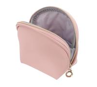 ERINGOGO Bolsa de Maquillaje Pequeña de Piel PU Portátil para Viaje y Uso Diario Organizador Compacto para Cosméticos y Lápices Labiales Neceser Ligero para Mujer