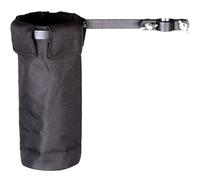 ERINGOGO Bolsa para Baquetas de Batería Negra, Soporte Sencillo de Aleación para Guardar Baquetas, Contenedor Profesional para Accesorios de Batería, Adecuado para Bateristas