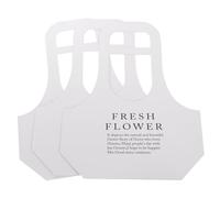 ERINGOGO Bolsas de Papel Kraft para Ramos de Flores 3 Piezas Blancas Grandes Bolsa de Embalaje Floral para Regalos Cumpleaños Bodas Navidad