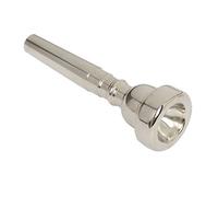 ERINGOGO Boquilla de Trompeta Tamaño 7 de Cobre Plateado, Repuesto Compatible para Trompeta Bach, Conn y King, Accesorio Musical de Latón para Registro Alto, Boquilla Profesional Recambio