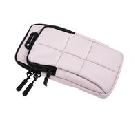 ERINGOGO Brazalete Deportivo Móvil Rosa para Correr Funda Elástica para Teléfono Bolsa Brazo Resistente Arañazos y Agua Almacenamiento Práctico para Fitness y Gimnasio