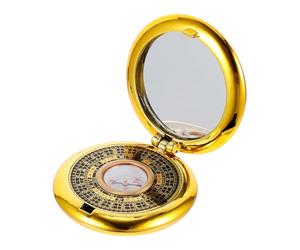 ERINGOGO Brújula de Bolsillo Metálica Mini Tapa Abatible, Brújula de Orientación Precisa para Camping y Actividades al Aire Libre, Herramienta Militar Portátil y Compacta de Supervivencia