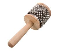 ERINGOGO Cabasa Pequeña de Percusión con Mango de Madera Instrumento Rítmico Portátil para Juguete Musical Ligero y Compacto para Fiestas y Aprendizaje
