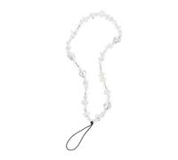 ERINGOGO Cadena para Móvil Estilo Bohemia con Cuentas de Perlas y Cristal Facetado de Correa Ligera y Práctica para Muñeca Antideslizante y Decorativa Compatible con Teléfonos y Accesorios