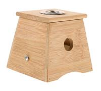 ERINGOGO Caja de Moxibustión de Madera con Diseño Portátil y Correa Quemador Orificio para Terapia Corporal Completa Caja de Moxibustión para Salud con Gran Capacidad y Mejor Disipación de