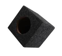 ERINGOGO Caja para Altavoz Cuadrada Pequeña para Coche Recambio de Caja Subwoofer de Madera Compatible con Vehículos y Camiones Diseño Versátil y