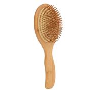 ERINGOGO Cepillo Masajeador de Bambú para Cabello Mujeres Peine Desenredante Ligero y Portátil con Almohadilla de Aire para Peinar y Cuidar Cabello Fino Fácil de Limpiar y Usar Diario