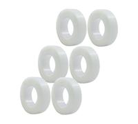 ERINGOGO Cinta Adhesiva Transparente E Invisible y Apta para Maquillaje Transpirable 6 Rollos de Pe para Doble Párpado en Actividades Diarias