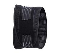 ERINGOGO Cinturón Lumbar Deportivo para Running y Fitness Soporte Transpirable para Protección Cintura y Abdomen para Ejercicio y Actividades Color Negro Xl