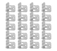 ERINGOGO Clips de Resorte para Sofá Cama Fijación Segura y Silenciosa, Material Hierro y Goma Flexible, Paquete de 100 Piezas para Reparación y Mantenimiento de Sofás