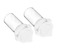 ERINGOGO Comedero de Agua para Hormigas 2piezas, Dispensador de 10ml de Vidrio y Plástico Resistencia y Diseño Portátil Cuidado Jardín