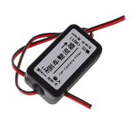 ERINGOGO Conector Filtro de Condensador Rectificador para Cámara de Visión Trasera de Coche de Alimentación Estable para Navegación Filtro de Alimentación para Cámara de Marcha Atrás