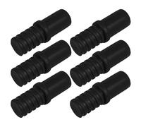 ERINGOGO Conector Roscado Plástico para Mango de Escoba 19Mm Juego 6 Piezas Repuesto Adaptador para Palo Telescópico Metálico Accesorio Compatible para Fregona y Cepillo de Varilla