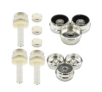 ERINGOGO Conjunto Pequeño De Botones De Trompeta Hebillas De Botón De Pistón y Broches De Botón Accesorios Para Instrumentos Musicales De Trompeta Para Reparación y Suministros