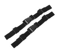 ERINGOGO Correa Pectoral Para Acordeón y Mochila Hebilla Ajustable, Cinturón De Nylon Antideslizante Negro 2 Unidades, Accesorio Para Reparto De Peso Hombros Para Uso Portátil y Senderismo