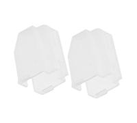 ERINGOGO Cubierta Protectora para Aguja de Tocadiscos de Vinilo, 2 Piezas, Compatible Cartuchos de Rubí, Diseño Semitransparente para Protección y Mantenimiento Fácil