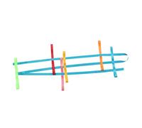 ERINGOGO Cuerda de Seguridad para Caminar y Mantener Niños Seguros para Niños Asas Resistentes de Poliéster Color Aleatorio Diseñada para Actividades al Aire Libre