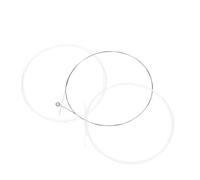 ERINGOGO Cuerdas de Nylon para Balalaika 3 Piezas, Tensión Estándar, Accesorios Duraderos para Instrumento Folclórico, Repuestos Compatibles para Música Tradicional Rusa