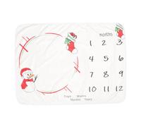 ERINGOGO De Fotografía para Bebés Diseño y Patrón Navideño para Registros De Desarrollo y Celebraciones De Cumpleaños Medida Accesorio De Fotografía para Recién Nacidos