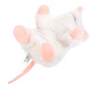 ERINGOGO de Mano de Peluche para Niños Ratón Suave Juguete Educativo para Cuentos Animales de Dibujos Animados 1 Pc