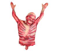 ERINGOGO Decoración Halloween Cuerpo Colgante de Látex Realista Espeluznante Torso Roto para Casa Fiesta Interior y Exterior