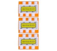 ERINGOGO Diapasón para Músicos 3 Piezas Tubo Afinador de Guitarra Acústica y Eléctrica 6 Tonos E a D G B E Carcasa Abs Portátil Accesorio de Afinación Estándar para Instrumentos Pequeños