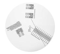 ERINGOGO Disco De Calibración De Cartuchos Antideslizante Para Plato Giratorio Herramienta Para Calibración De Pastillas Grabadora De Vinilo