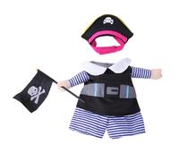 ERINGOGO Disfraz para Mascotas Perro y Gato Sombrero de Pirata, Material Poliéster, Cómodo y Transpirable para Festivales y Actuaciones de Historia