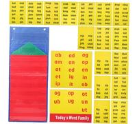 ERINGOGO Educativas de Letras y Palabras de Ortografía para Tarjetas Cognitivas Alfabeto Inglés Desarrollo