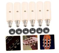 ERINGOGO Engranajes De Cuerda Para Afinación De Guitarra Incluido Material Plástico Para Reemplazo De Engranajes De Botón De Clavija y Afinadores
