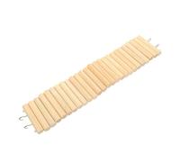 ERINGOGO Escalera de Madera para Hámsteres y Pequeños Animales Juguete de Escalada Seguro con Redondeados Fomenta Ejercicio y Salud Apto para Jaulas y Entrenamiento