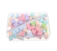 ERINGOGO Esponjas para Manicura Portátiles y Reutilizables con Pincel Agarre para Aplicar Gel Bloque Suave para Arte de Uñas Profesional y DIY